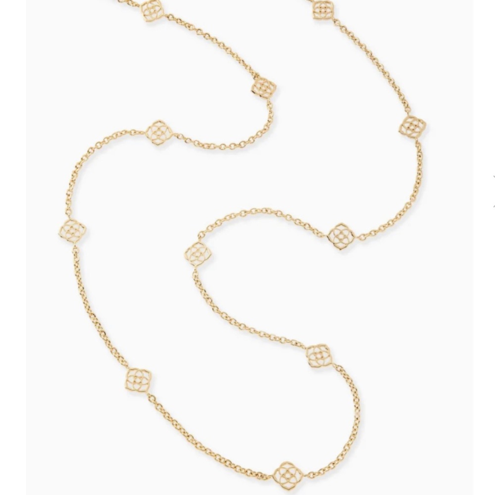 Kendra Scott 14k Gold Devalyn Long Necklace
